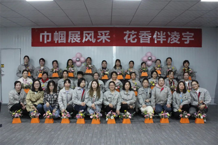 玫瑰亦鏗鏘，凌宇女工有力量！