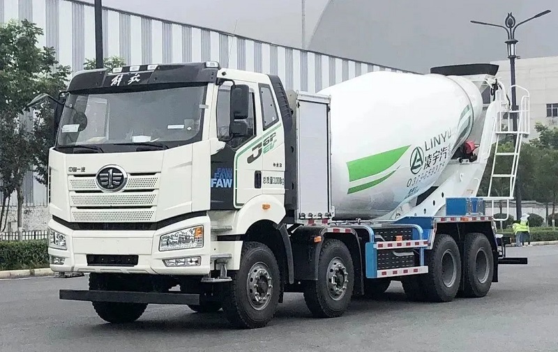 新能源攪拌車在環(huán)保建筑中的作用是什么？