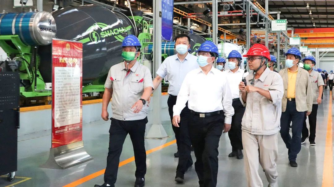 洛陽市委副書記、市長徐衣顯一行調(diào)研中集凌宇