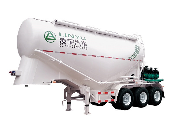 中集凌宇干混砂漿運輸車技術(shù)取得新突破